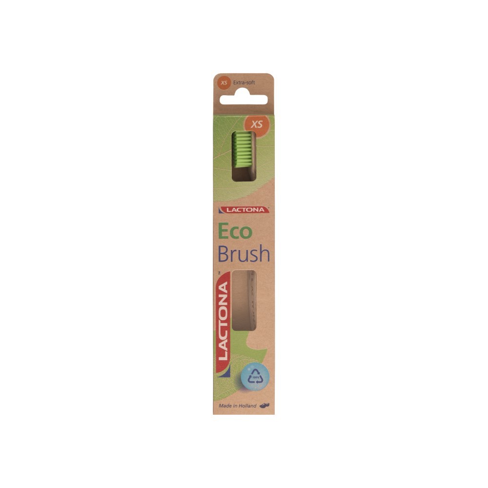 LACTONA ECOBRUSH Zahnbürste Buchenholz extra soft - 1Stk
