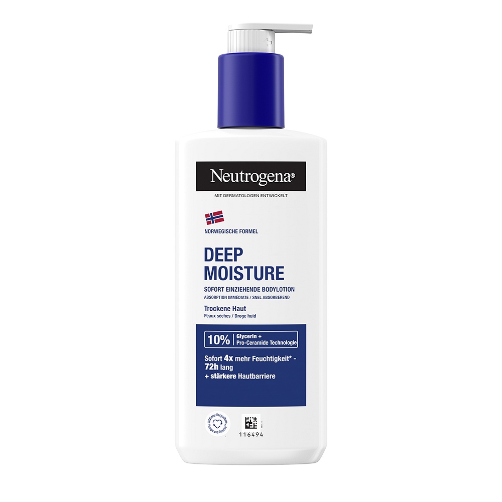 NEUTROGENA Deep Moisture Bodylotion - 250ml - Kosmetik & Körperpflege