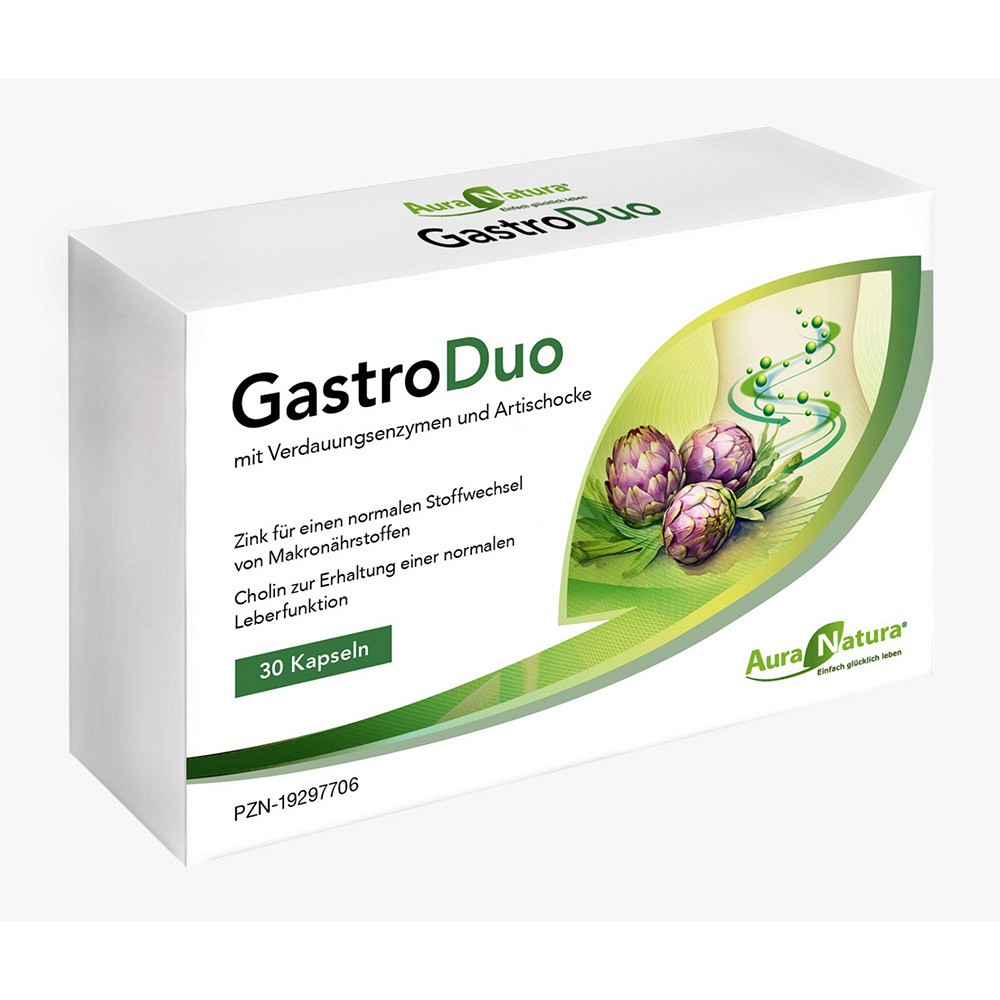 AURANATURA GastroDuo Kapseln - 30Stk - Vegan