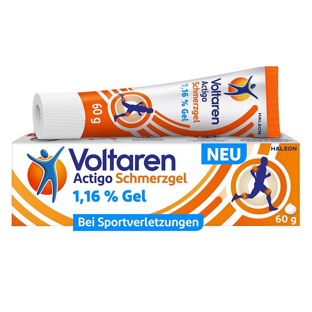 VOLTAREN Actigo Schmerzgel 11,6 mg/g - 60g