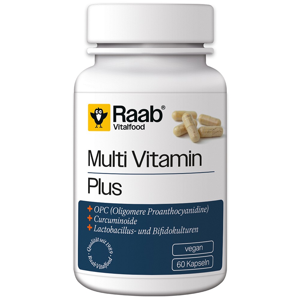 RAAB Vitalfood Multi Plus Kapseln - 60Stk