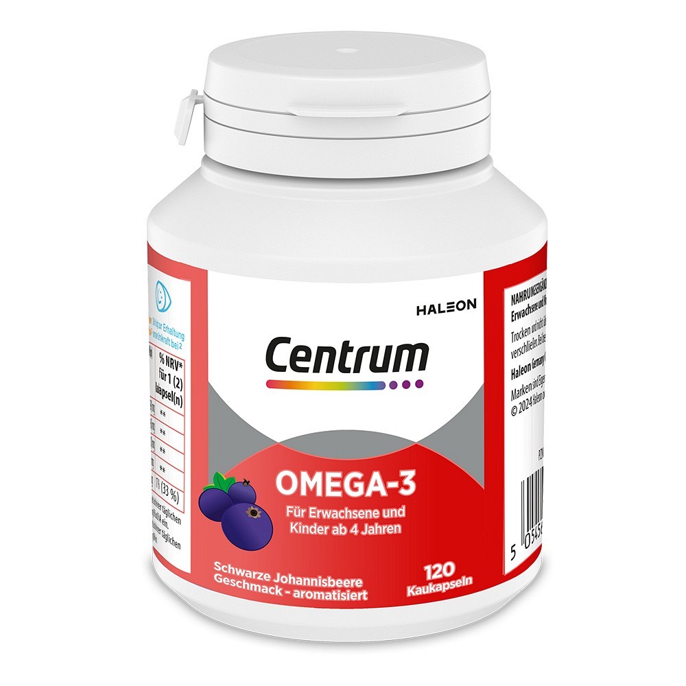CENTRUM Omega-3 Kaukapseln - 120Stk - MHD Ware