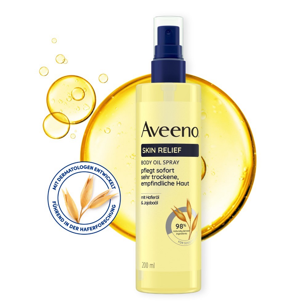 AVEENO Skin Relief Körperöl-Spray - 200ml - Kosmetik & Körperpflege