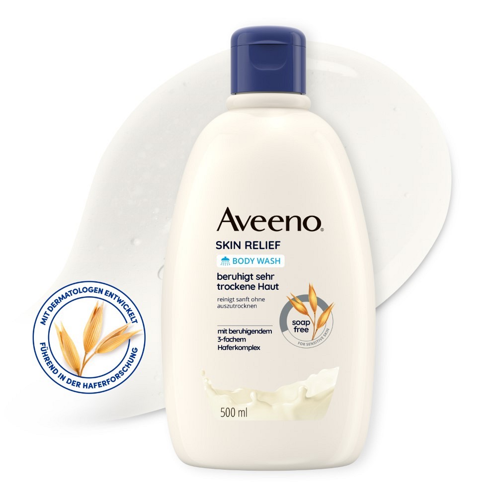AVEENO Skin Relief seifenfreies Duschgel - 500ml - Kosmetik & Körperpflege