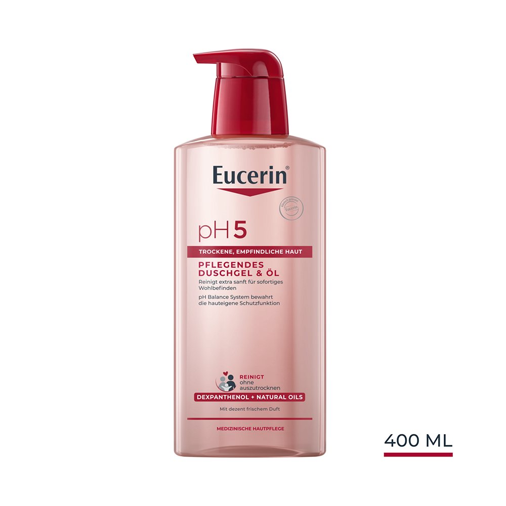 EUCERIN pH5 Duschgel & Öl empfindliche Haut - 400ml - Empfindliche Haut