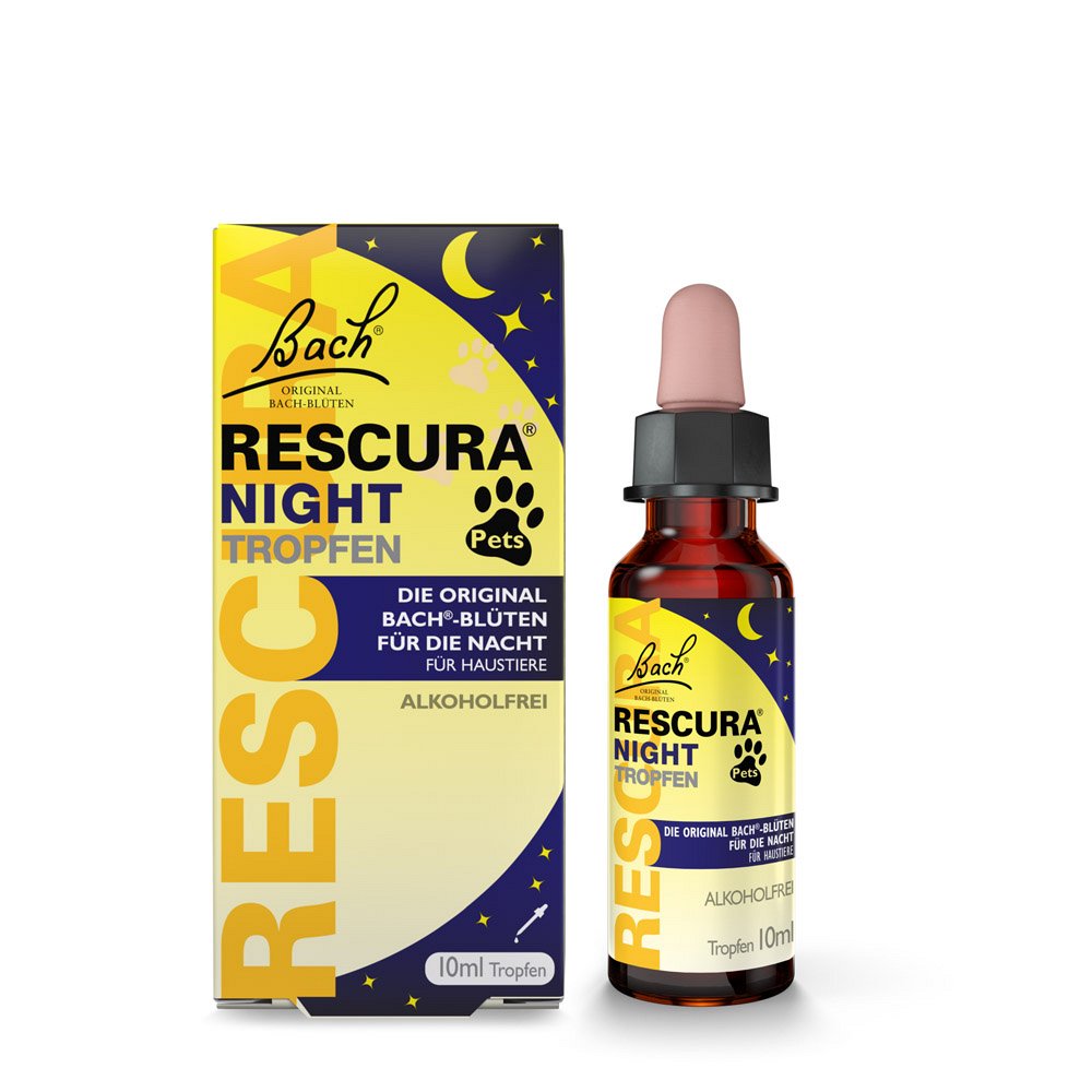BACHBLÜTEN Original Rescura Night Pets Tro.alk.fr. - 10ml
