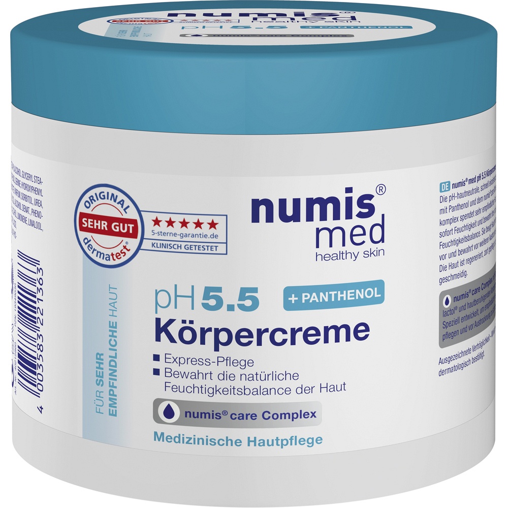 NUMIS med pH 5,5 Körpercreme - 400ml