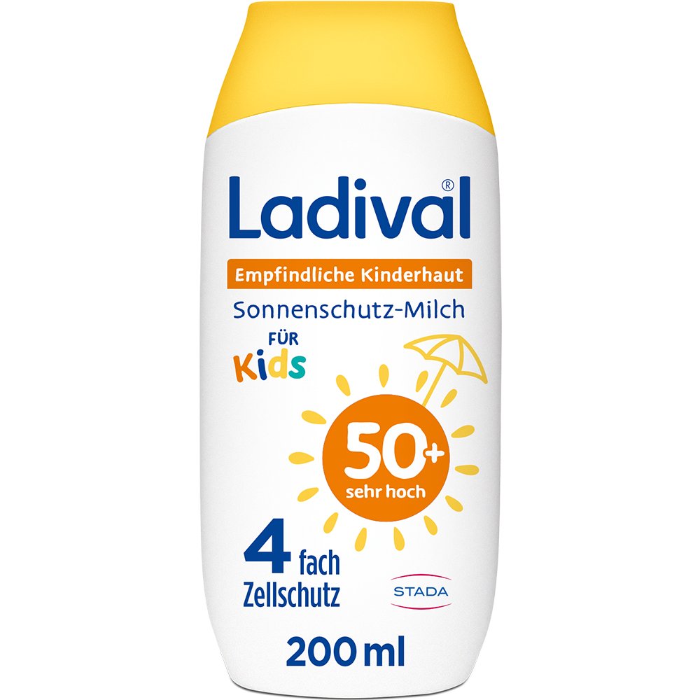 LADIVAL empfindliche Kinderhaut Milch LSF 50+ - 200ml