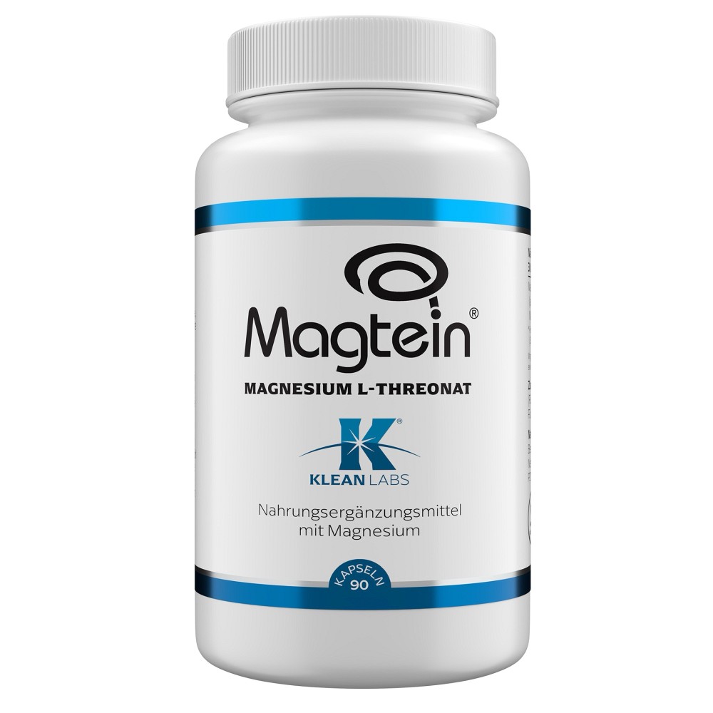 MAGNESIUM L-THREONAT Magtein KLEAN LABS Kapseln - 90Stk