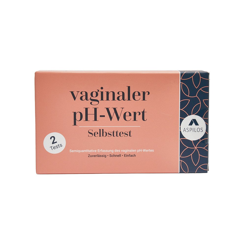 ASPILOS Selbsttest vaginaler pH-Wert - 2Stk - Schnelltests, Testkits