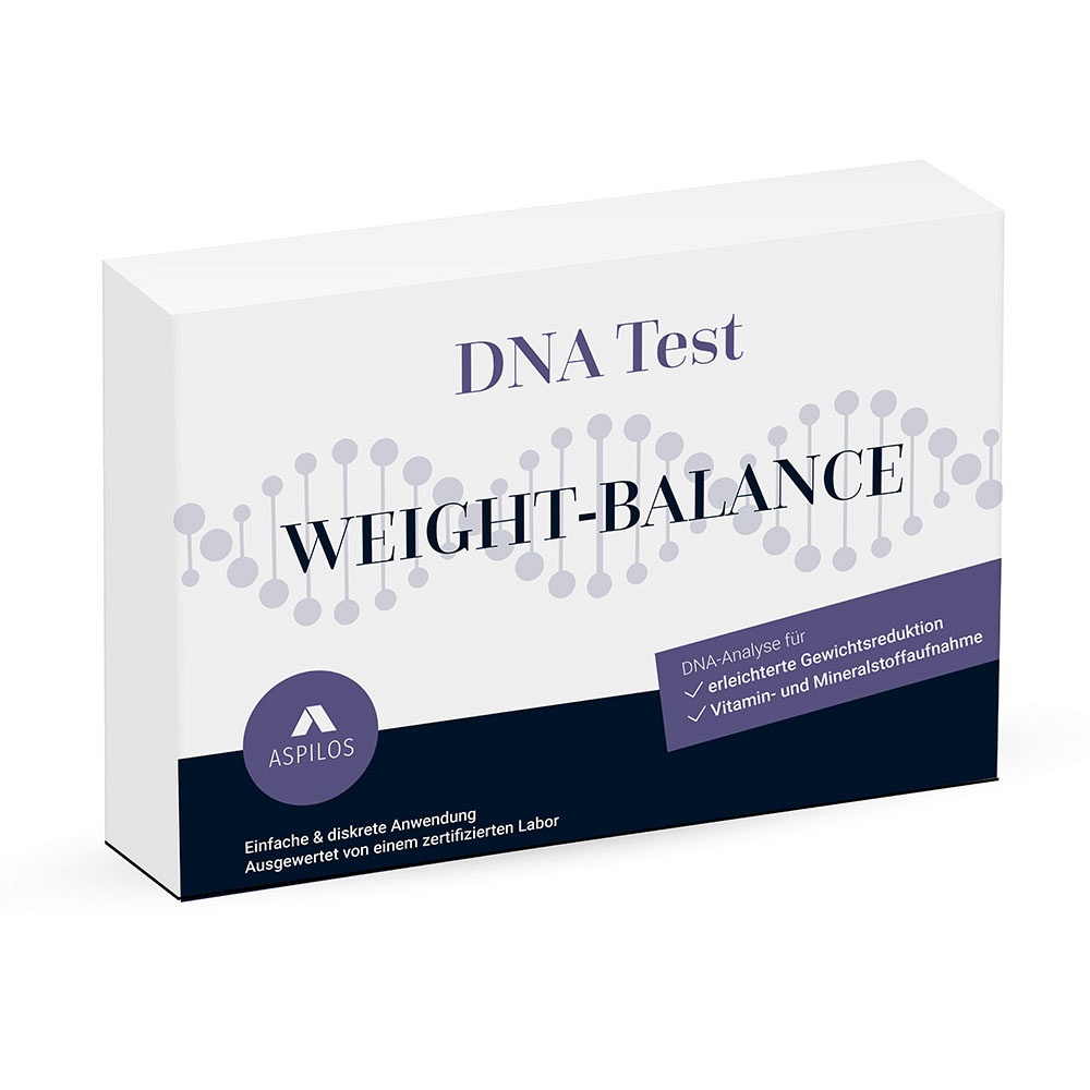 ASPILOS DNA Analyse WEIGHT-BALANCE Test - 1Stk - Schnelltests, Testkits