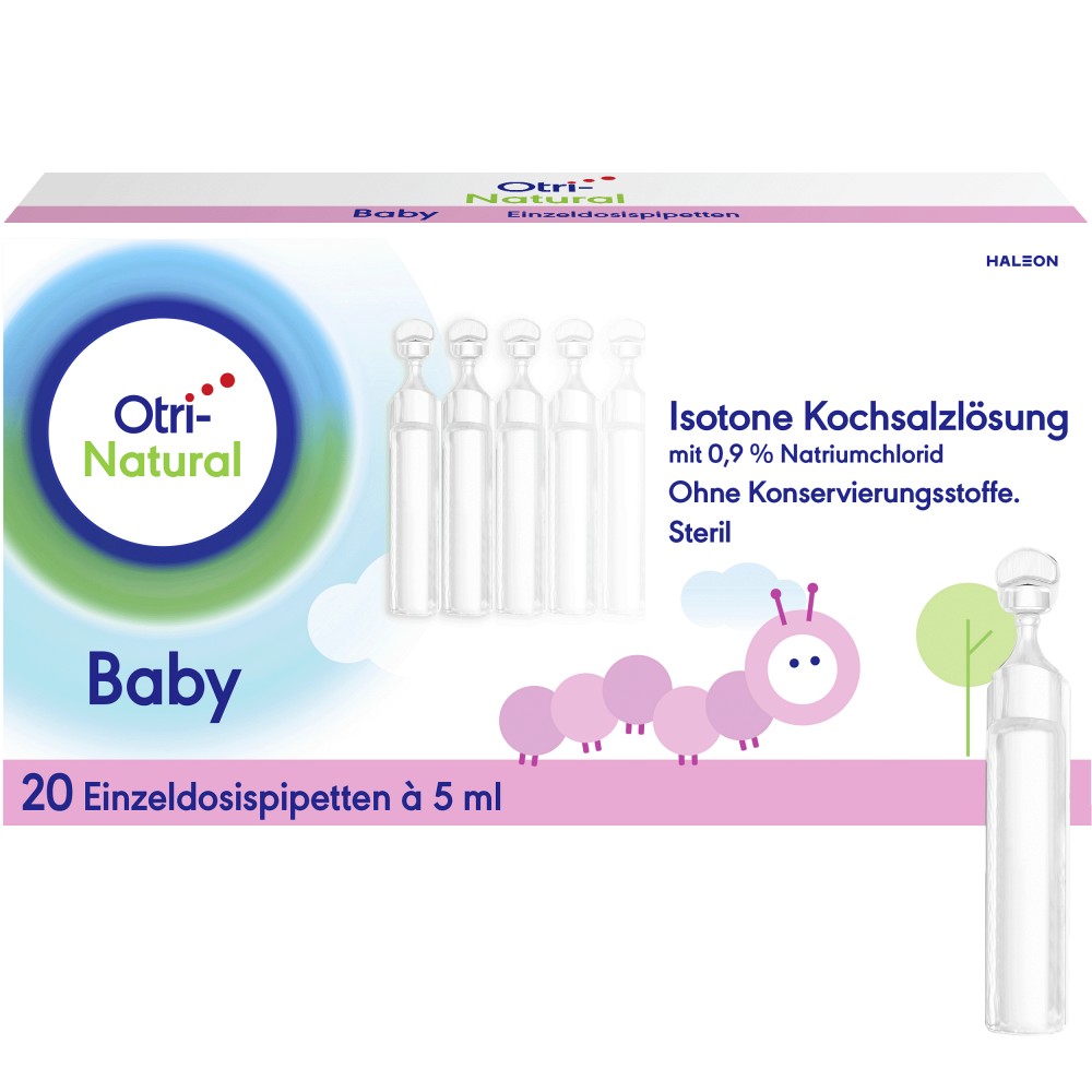 OTRINATURAL Baby Einzeldosispipetten - 20X5ml - Nase