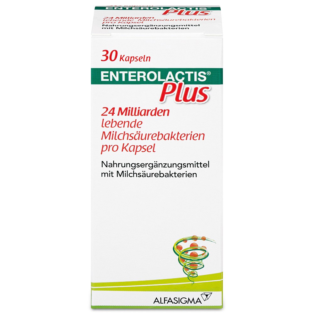 ENTEROLACTIS Plus Kapseln - 30Stk - Nahrungsergänzung