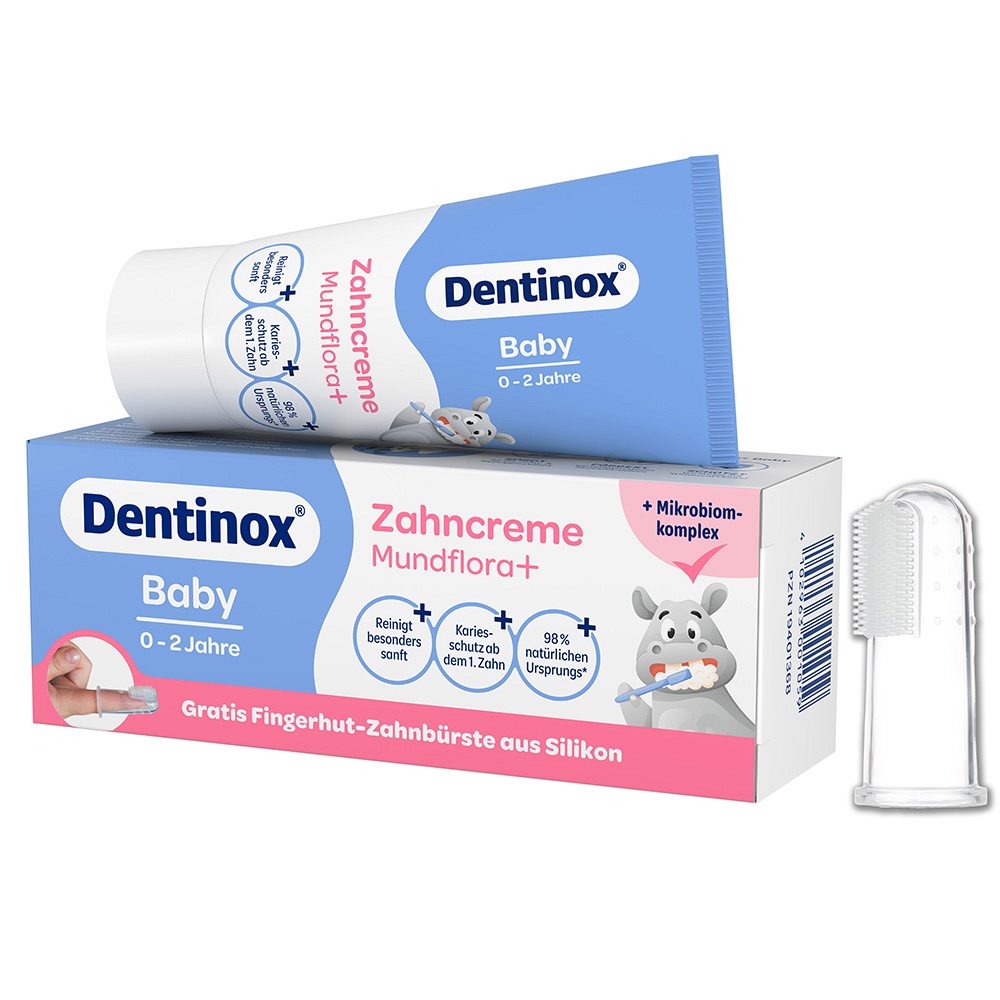 DENTINOX Zahncreme Mundflora Baby - 30ml - Zahncreme