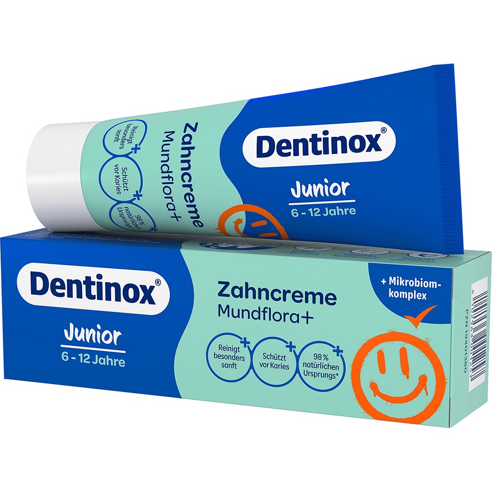 DENTINOX Zahncreme Mundflora Junior - 75ml - Zahncreme