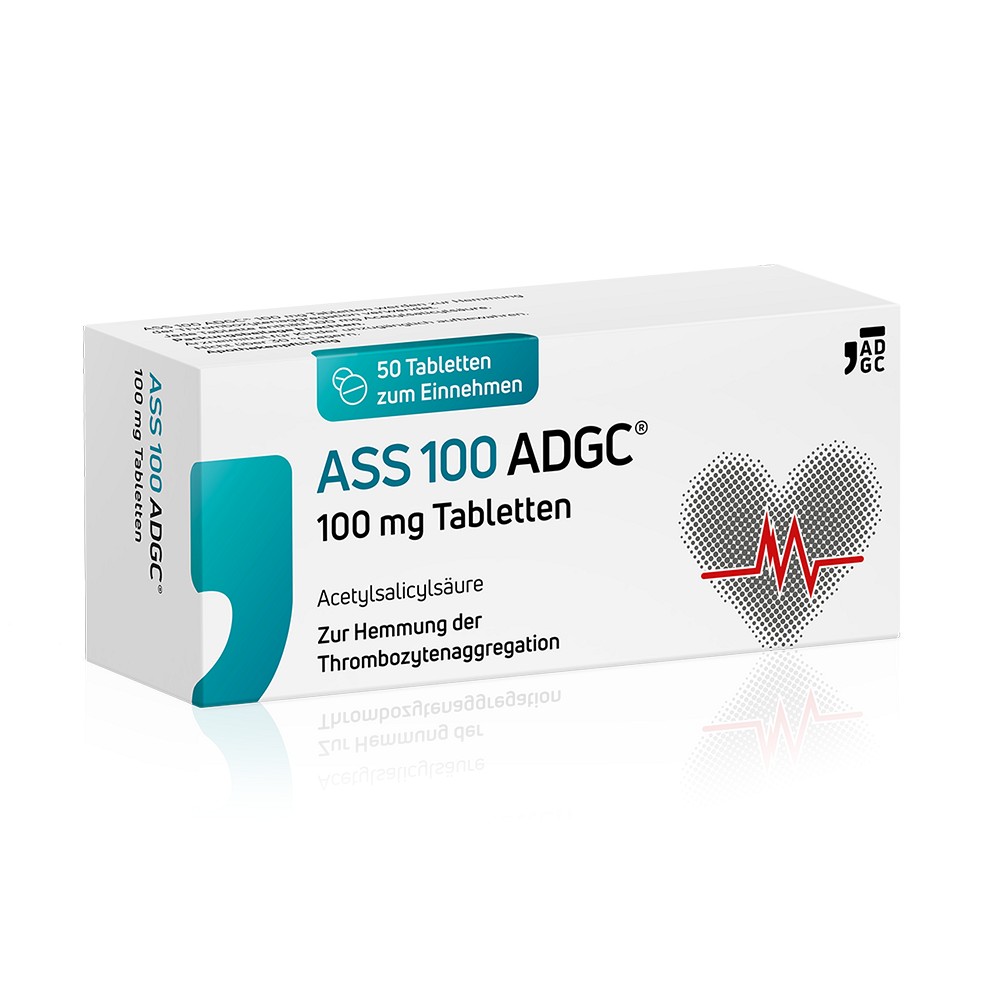 ASS 100 ADGC 100 mg Tabletten - 50Stk
