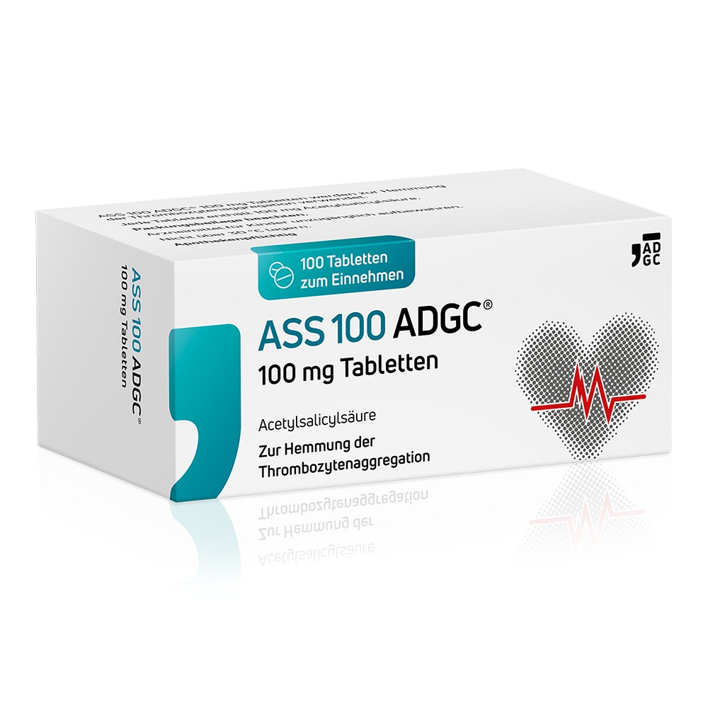 ASS 100 ADGC 100 mg Tabletten - 100Stk