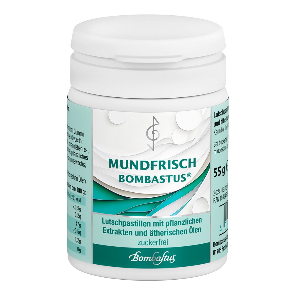 MUNDFRISCH Bombastus Pastillen zuckerfrei - 55g
