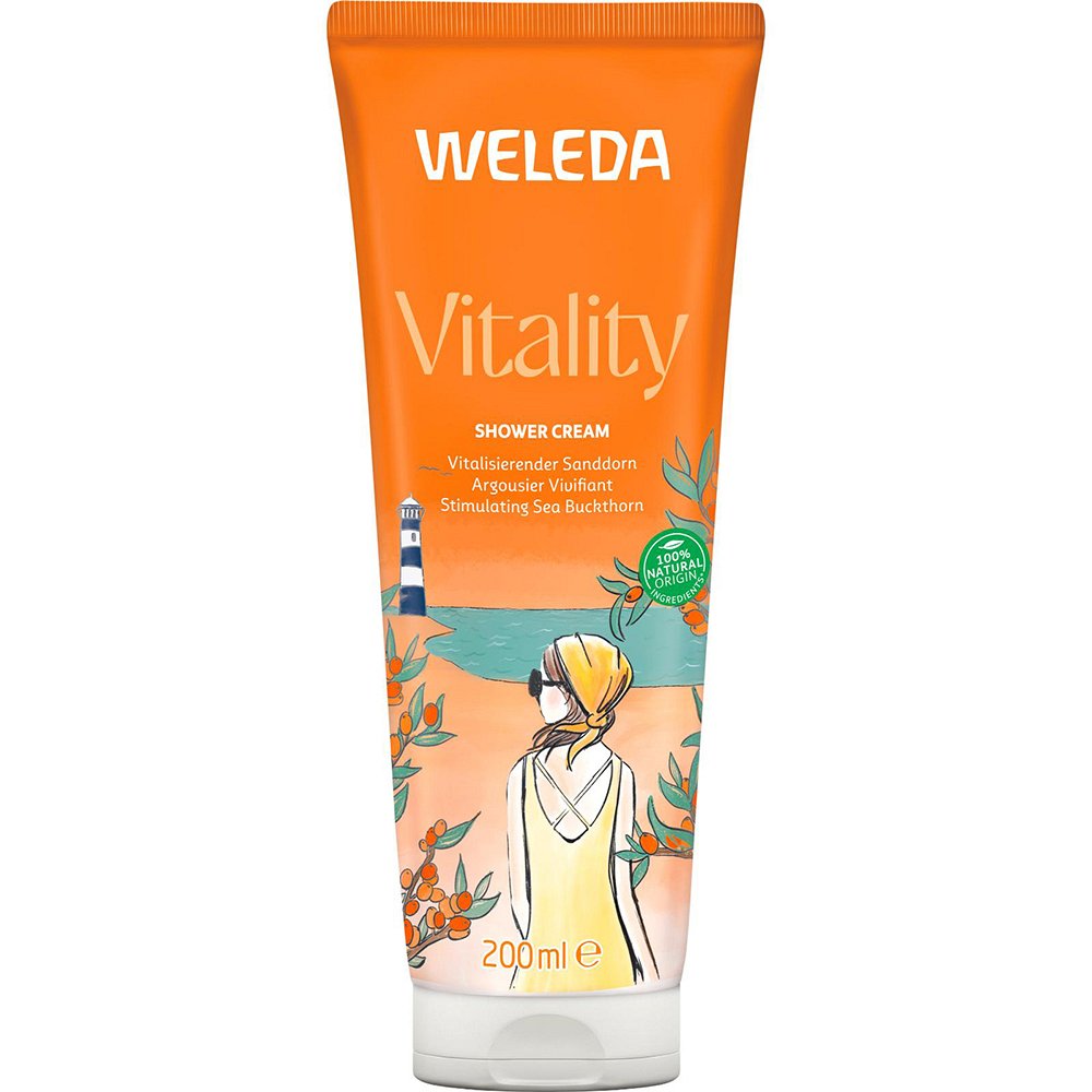 WELEDA Vitality Shower Cream Sanddorn - 200ml