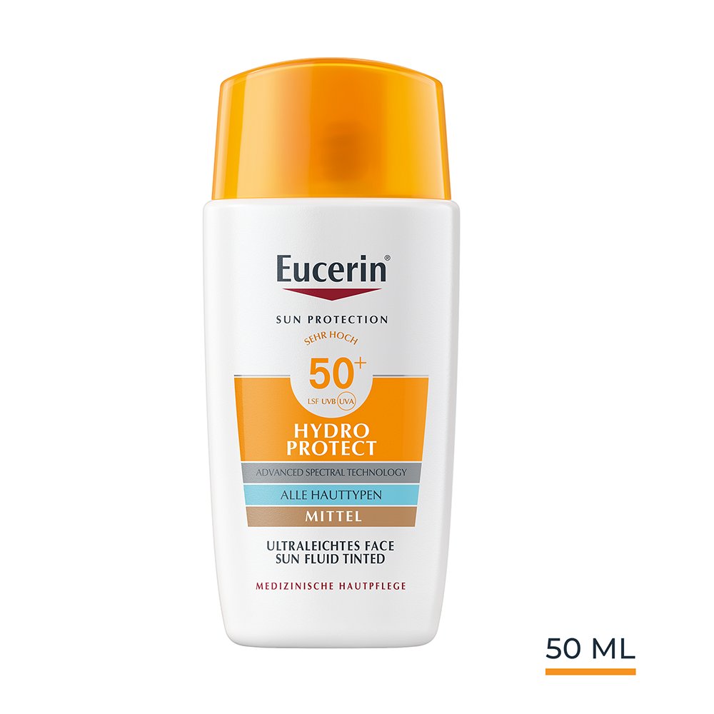 EUCERIN Sun Fluid Hydro Protect Face mittel LSF50+ - 50ml - Sonnenschutz