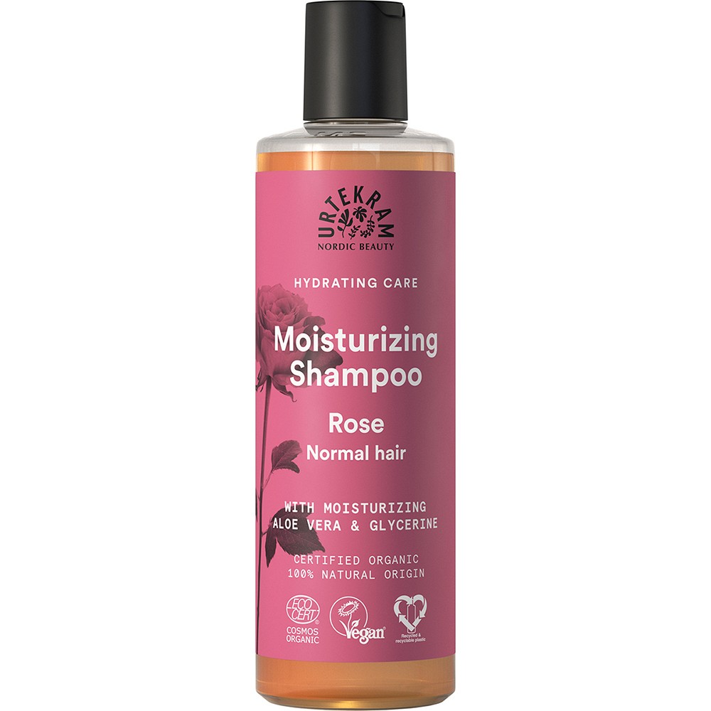 URTEKRAM Rose moisturizing Shampoo - 250ml