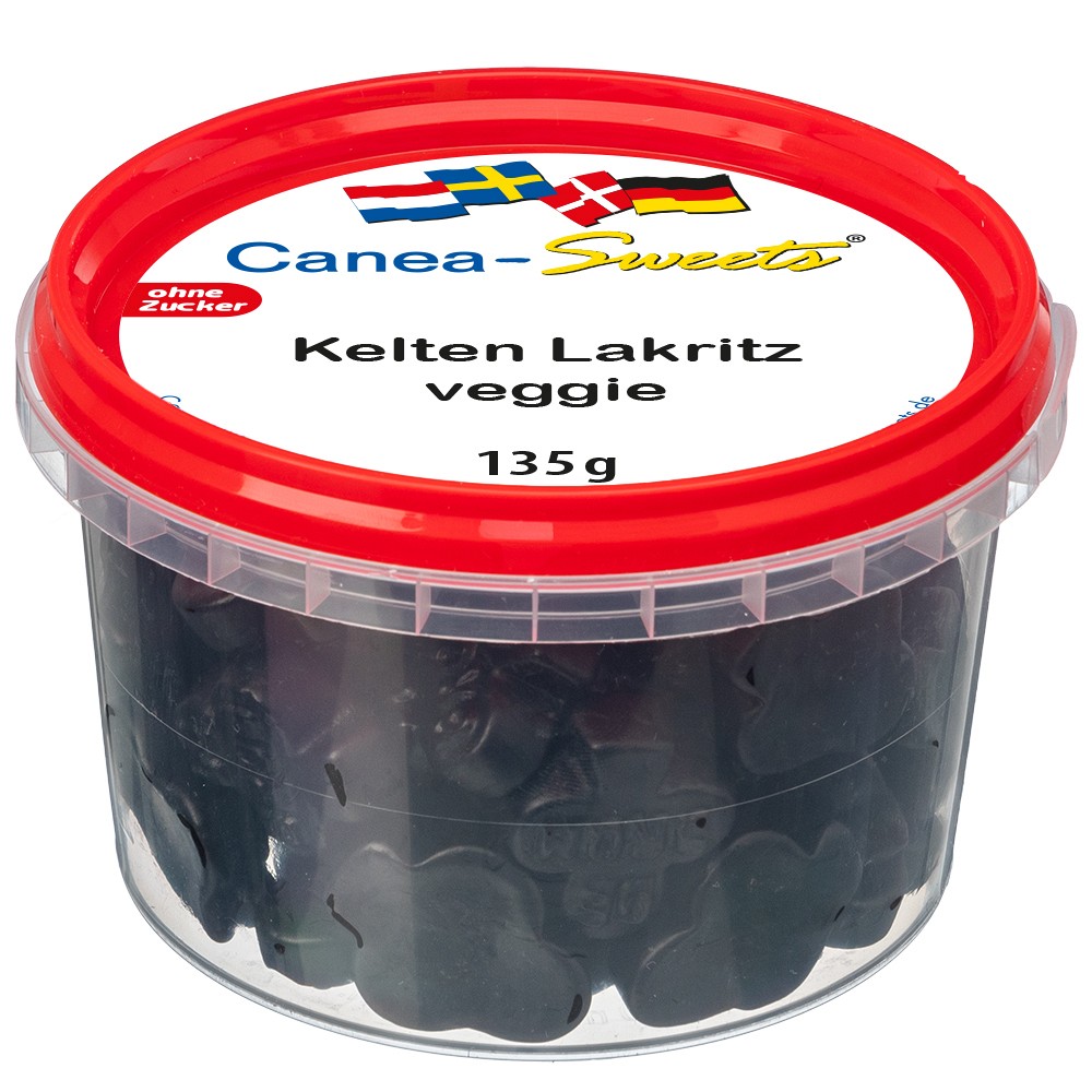 KELTEN Lakritz zuckerfrei - 135g - Bonbons zuckerfrei