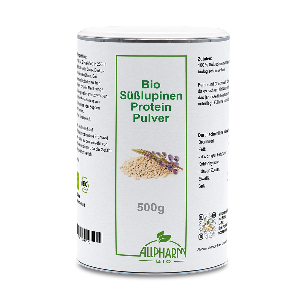 BIO SÜSSLUPINEN Protein Pulver Allpharm - 500g