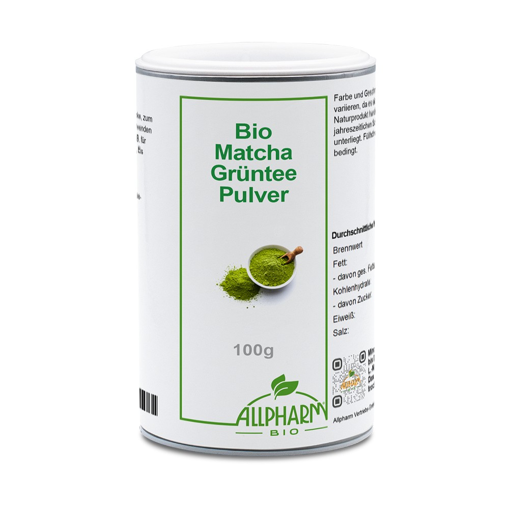 BIO MATCHA Grünteepulver Allpharm - 100g