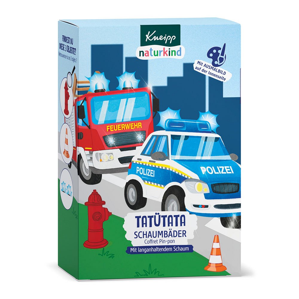 KNEIPP naturkind Tatütata Geschenkset - 3X40ml - Badespaß