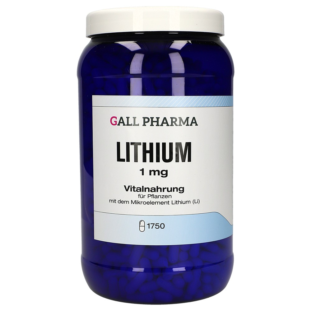 LITHIUM 1 mg GPH Kapseln - 1750Stk