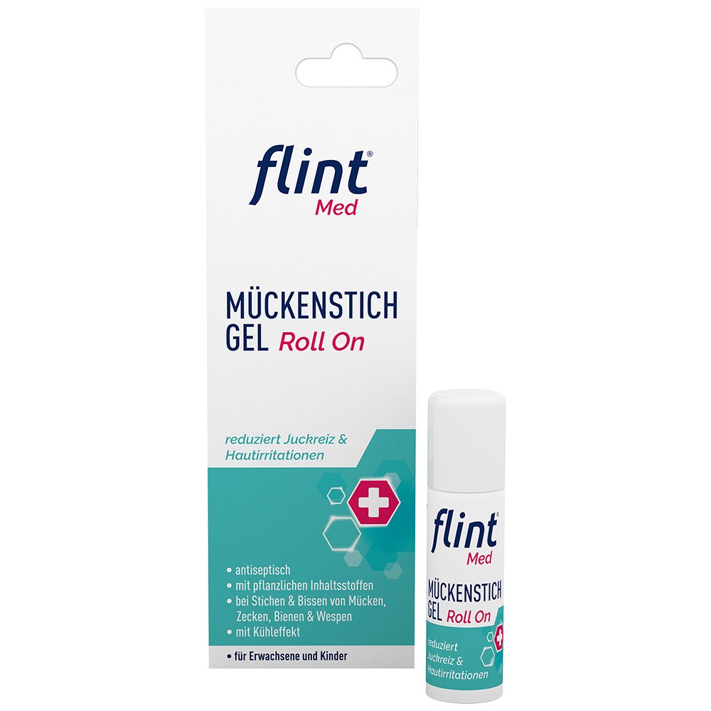 FLINT Med Mückenstich Gel - 10ml - Sonnenbrand & Insektenstiche