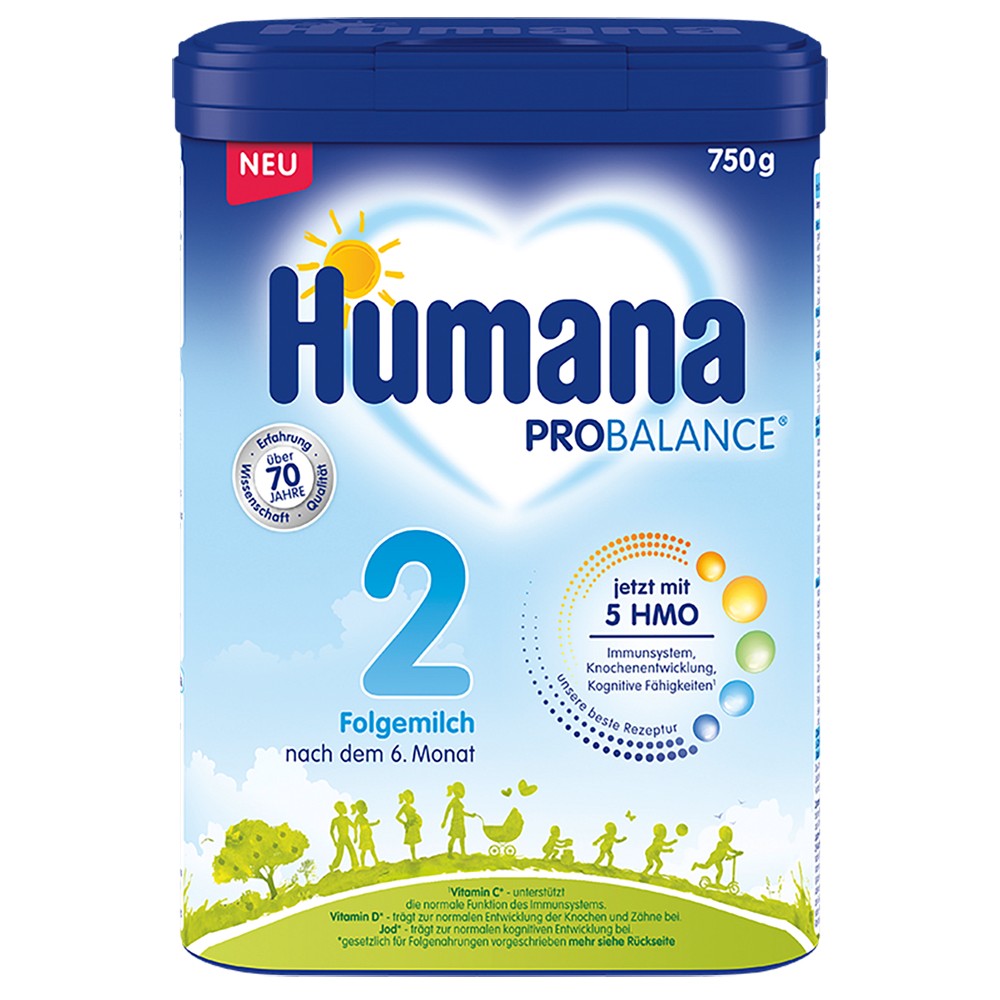 HUMANA PROBALANCE Folgemilch 2 5HMO Pulver - 750g