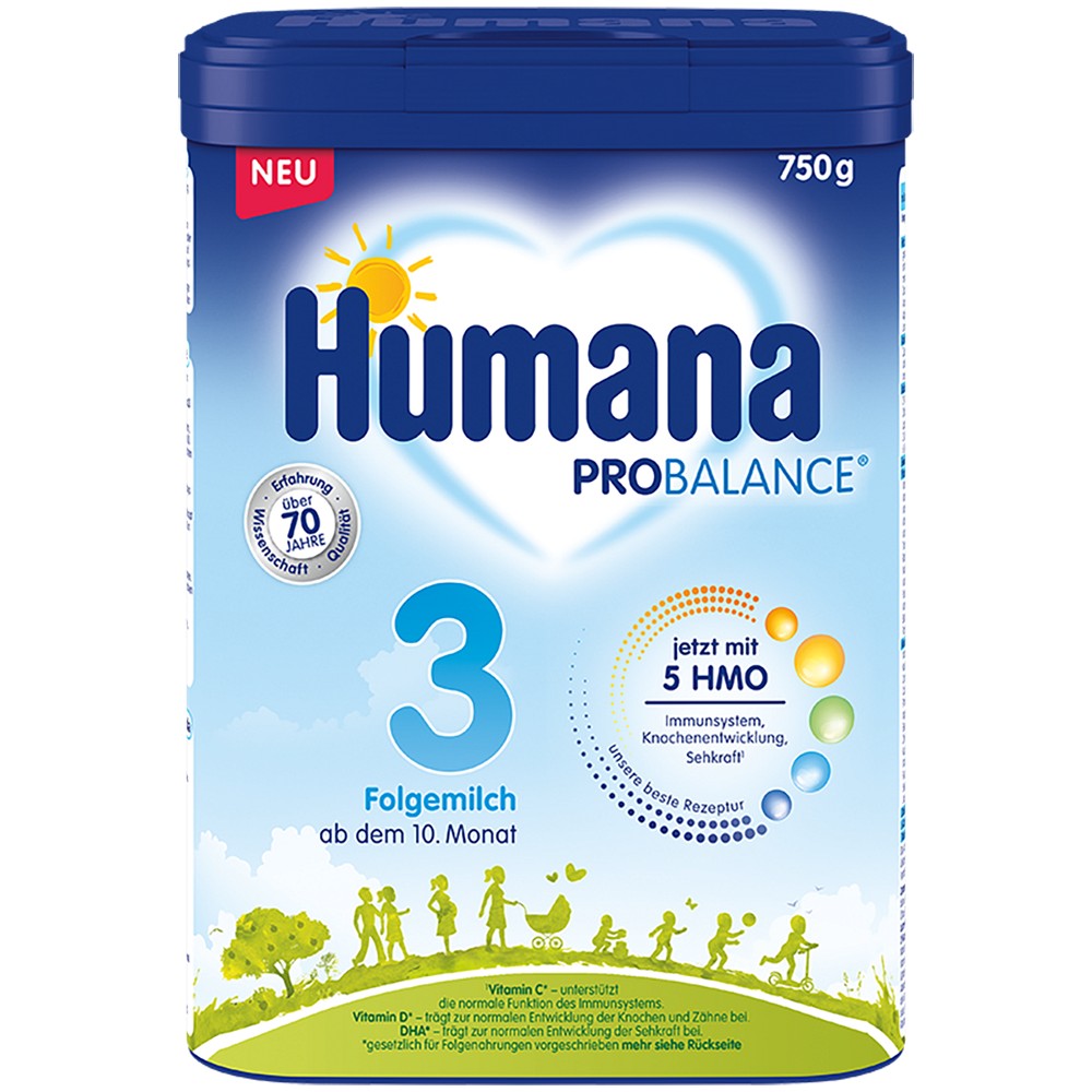 HUMANA PROBALANCE Folgemilch 3 5HMO Pulver - 750g