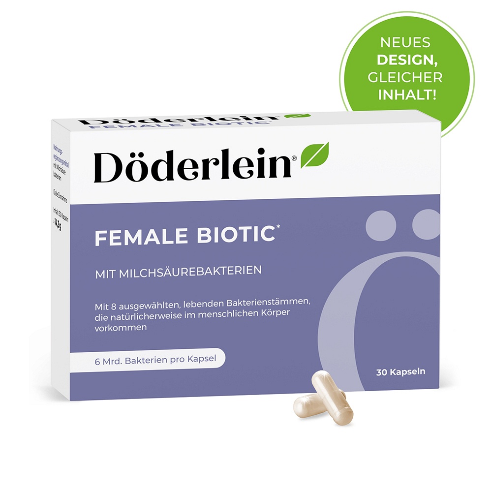 DÖDERLEIN Female Biotic m.Milchsäurebakterien Kps. - 30Stk - Darmflora