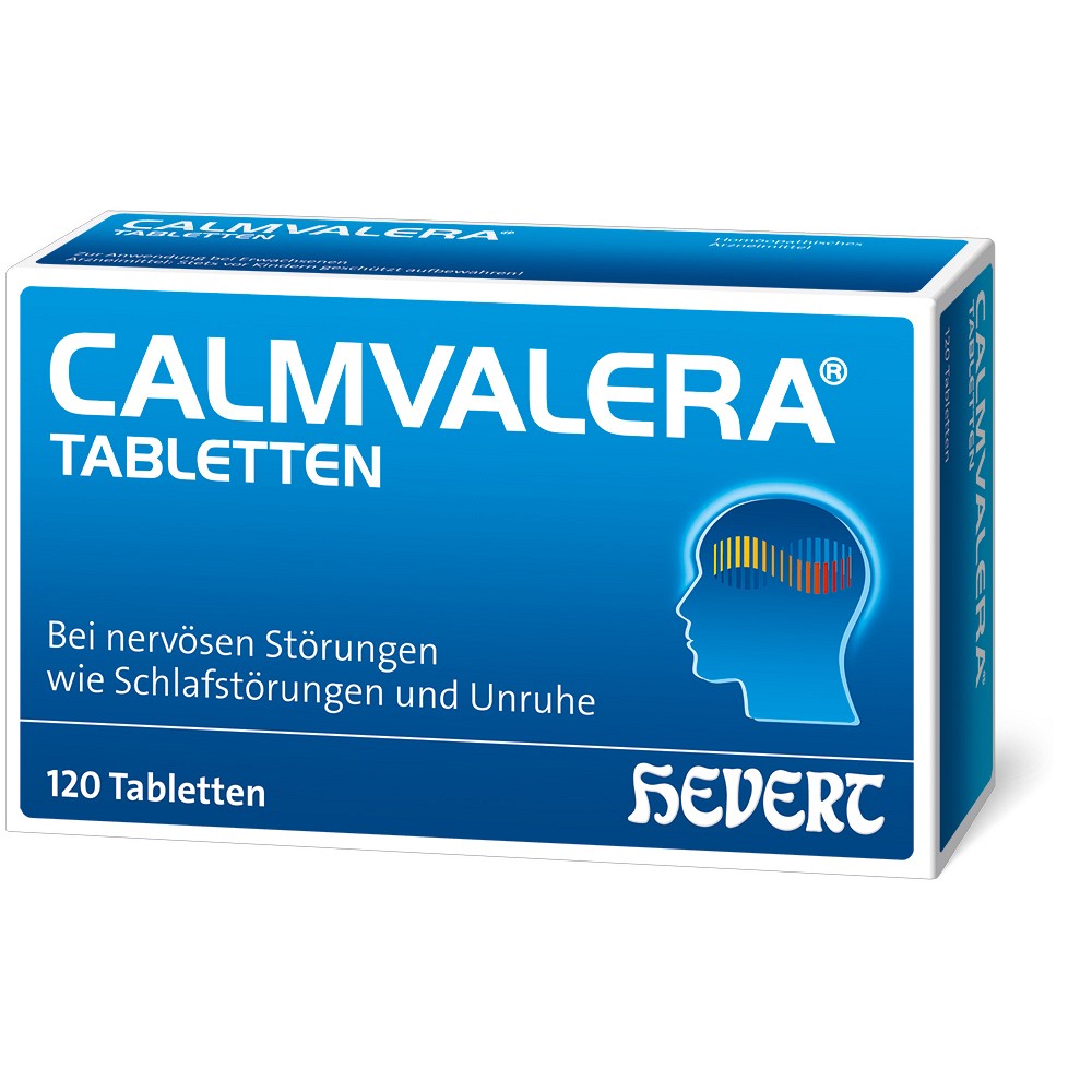 CALMVALERA Hevert Tabletten - 120Stk - Nerven,Beruhigung & Schlaf