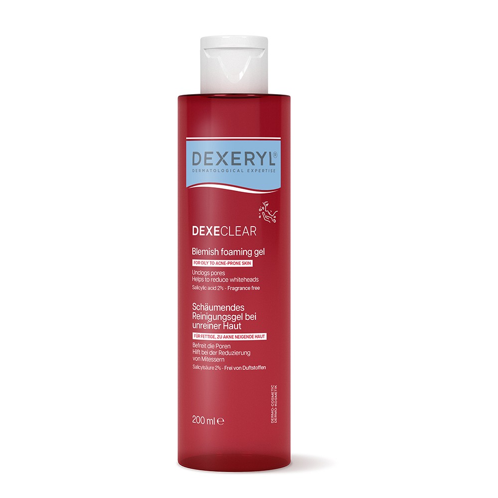 DEXERYL DEXECLEAR Reinig.Gel schäum.unreine Haut - 200ml - Akne