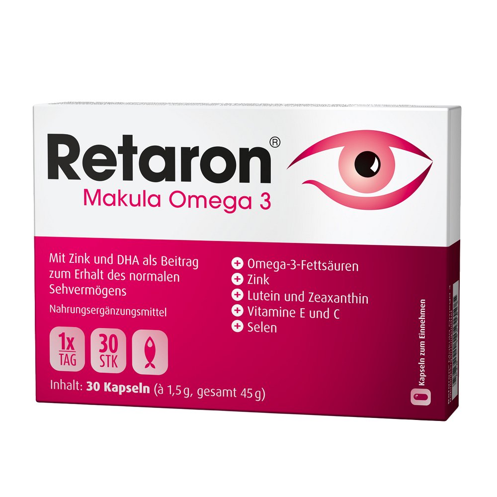 RETARON Makula Omega-3 Kapseln - 30Stk