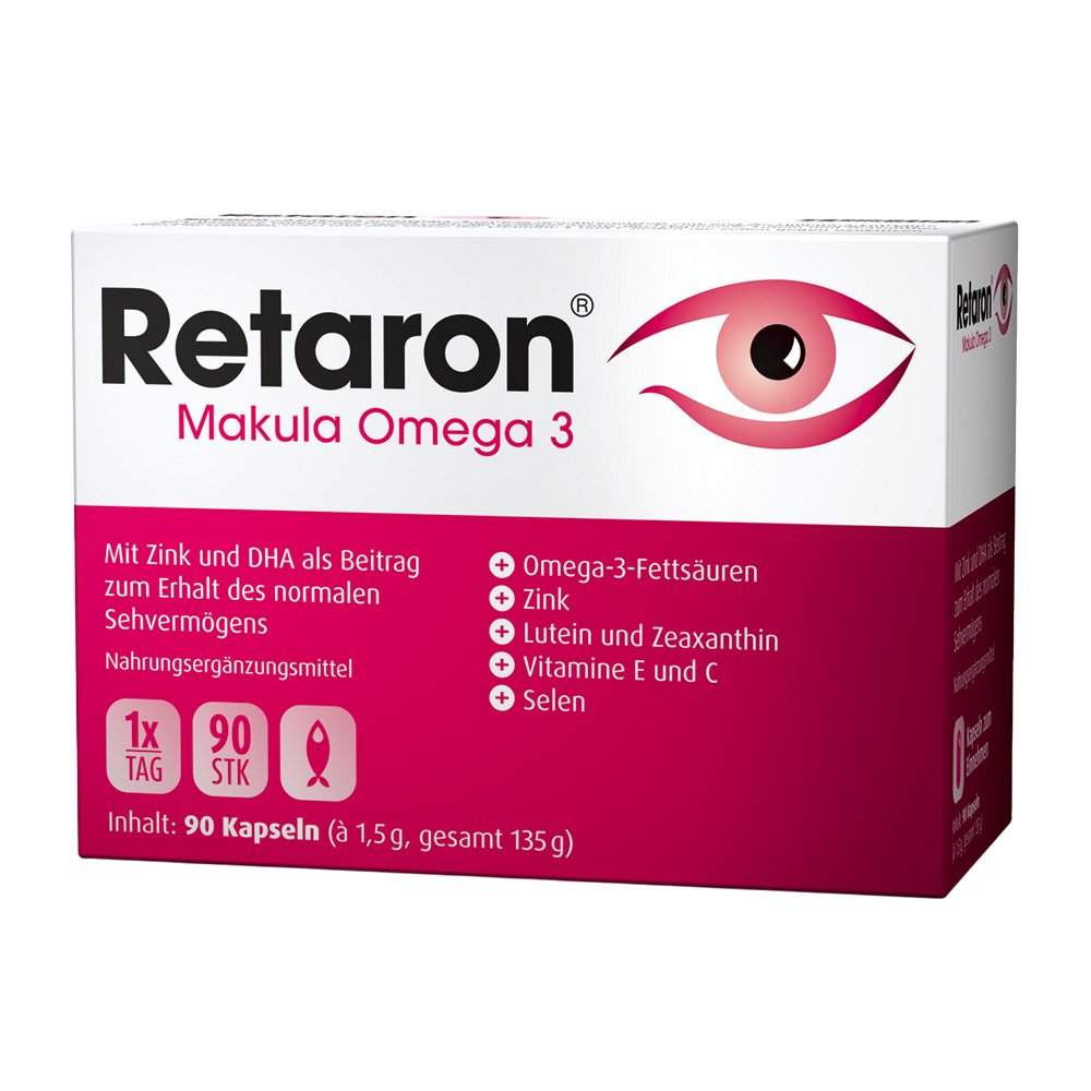 RETARON Makula Omega-3 Kapseln - 90Stk