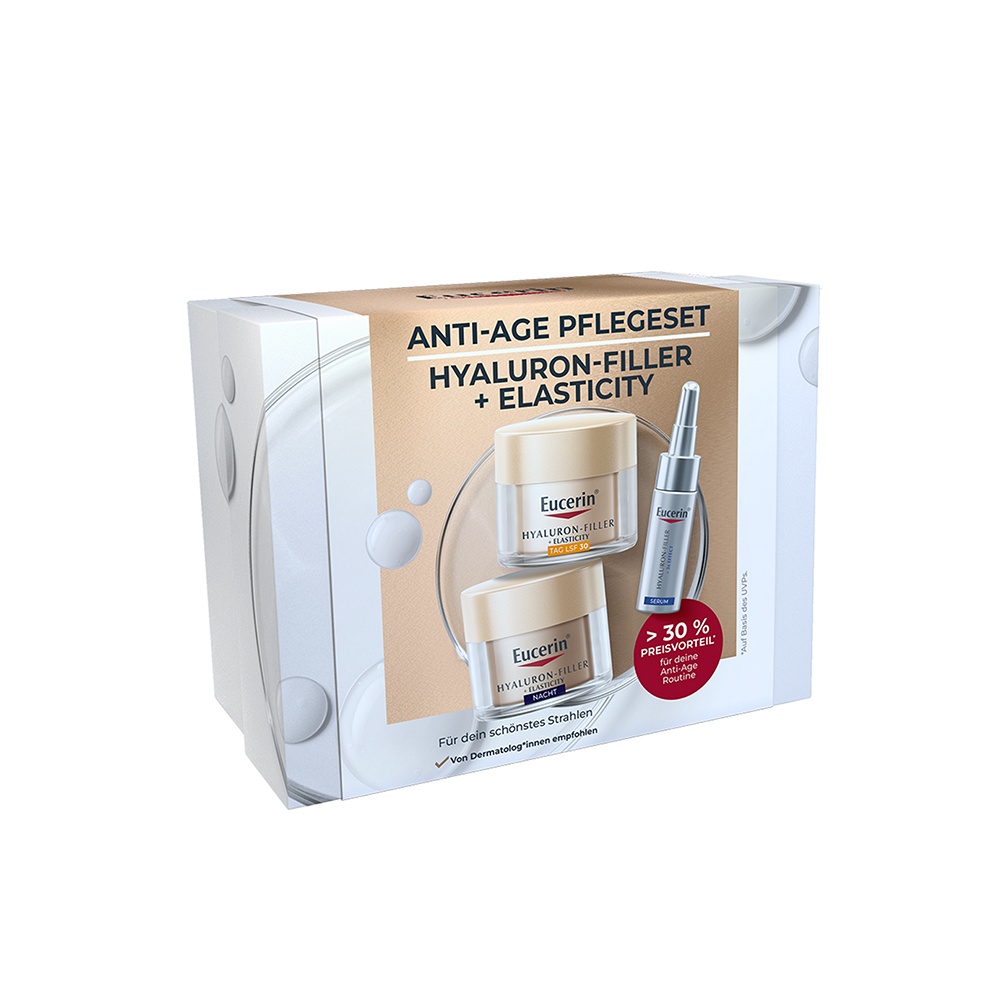 EUCERIN Anti-Age Hyaluron-Filler+Elast.Set 2025 - 1Stk - Anti-Aging