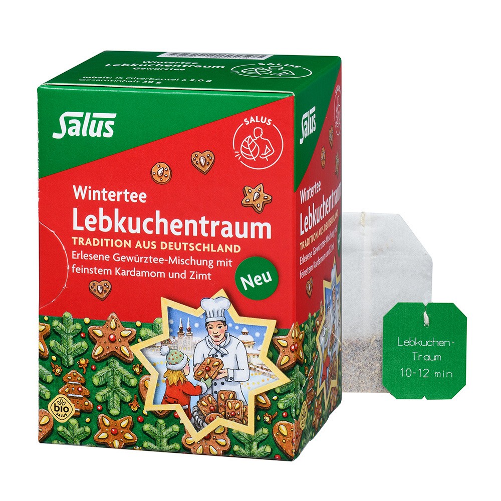SALUS Lebkuchentraum Bio Filterbeutel - 15Stk