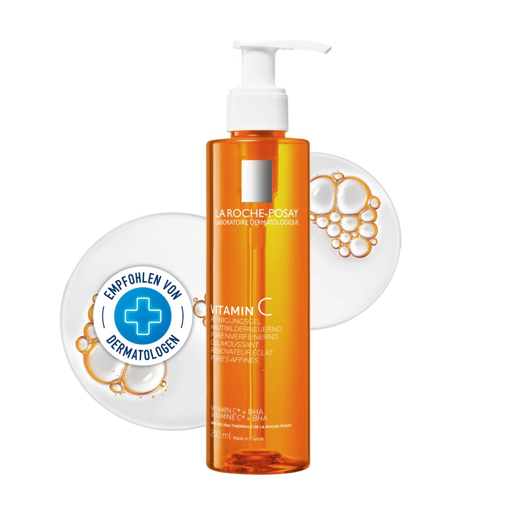 ROCHE-POSAY Vitamin C Reinigungsgel - 200ml - Anti-Aging