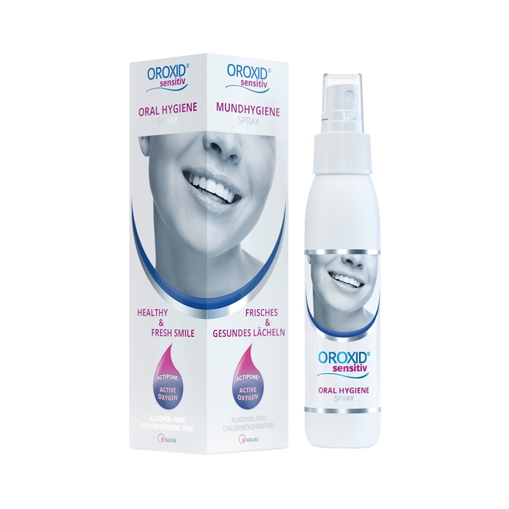 OROXID Sensitive Mundspray - 100ml - Klassische Zahnpflege