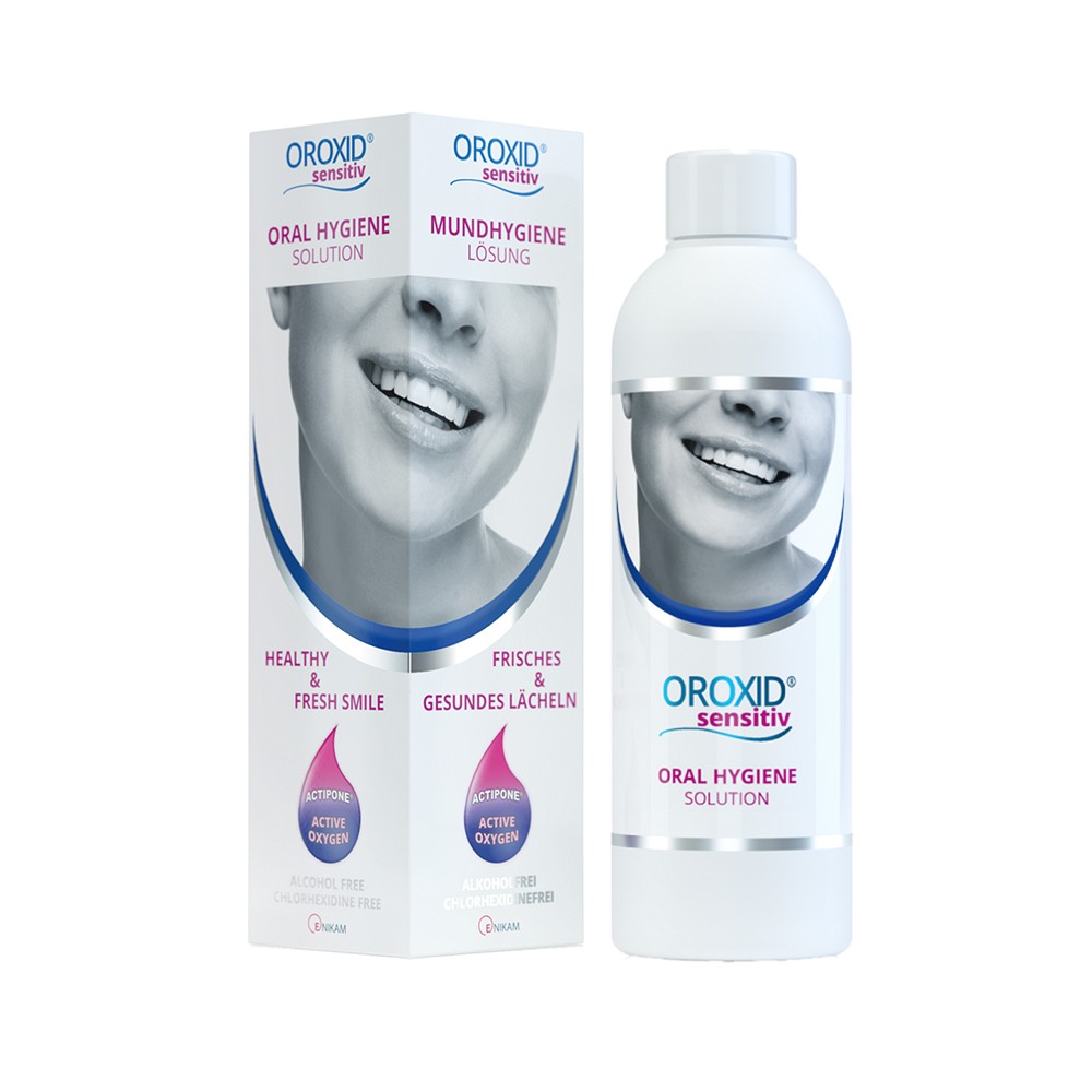 OROXID Sensitive Lösung - 250ml - Klassische Zahnpflege