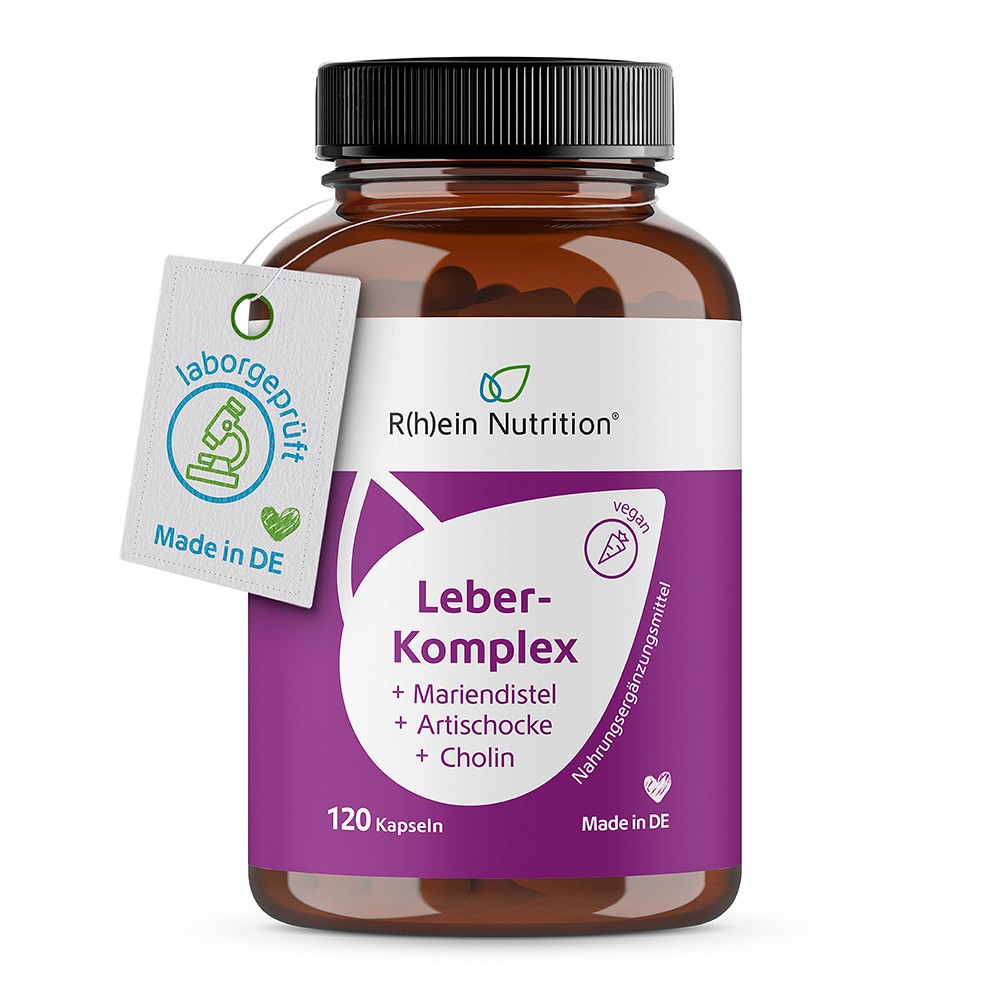 LEBER-KOMPLEX Mariendistel+Artischocke+Cholin Kps. - 120Stk