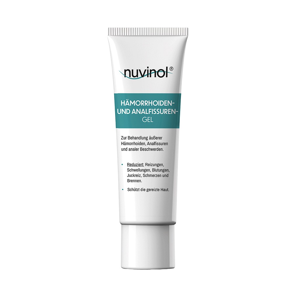 NUVINOL Hämorrhoiden-Gel und Analfissuren-Gel - 40ml - R(h)ein Nutrition