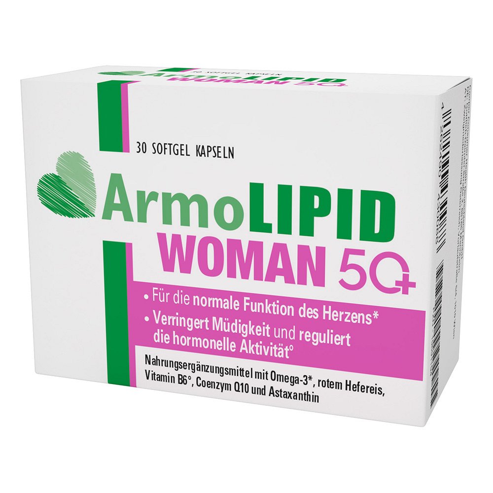 ARMOLIPID WOMAN 50+ Weichkapseln - 30Stk