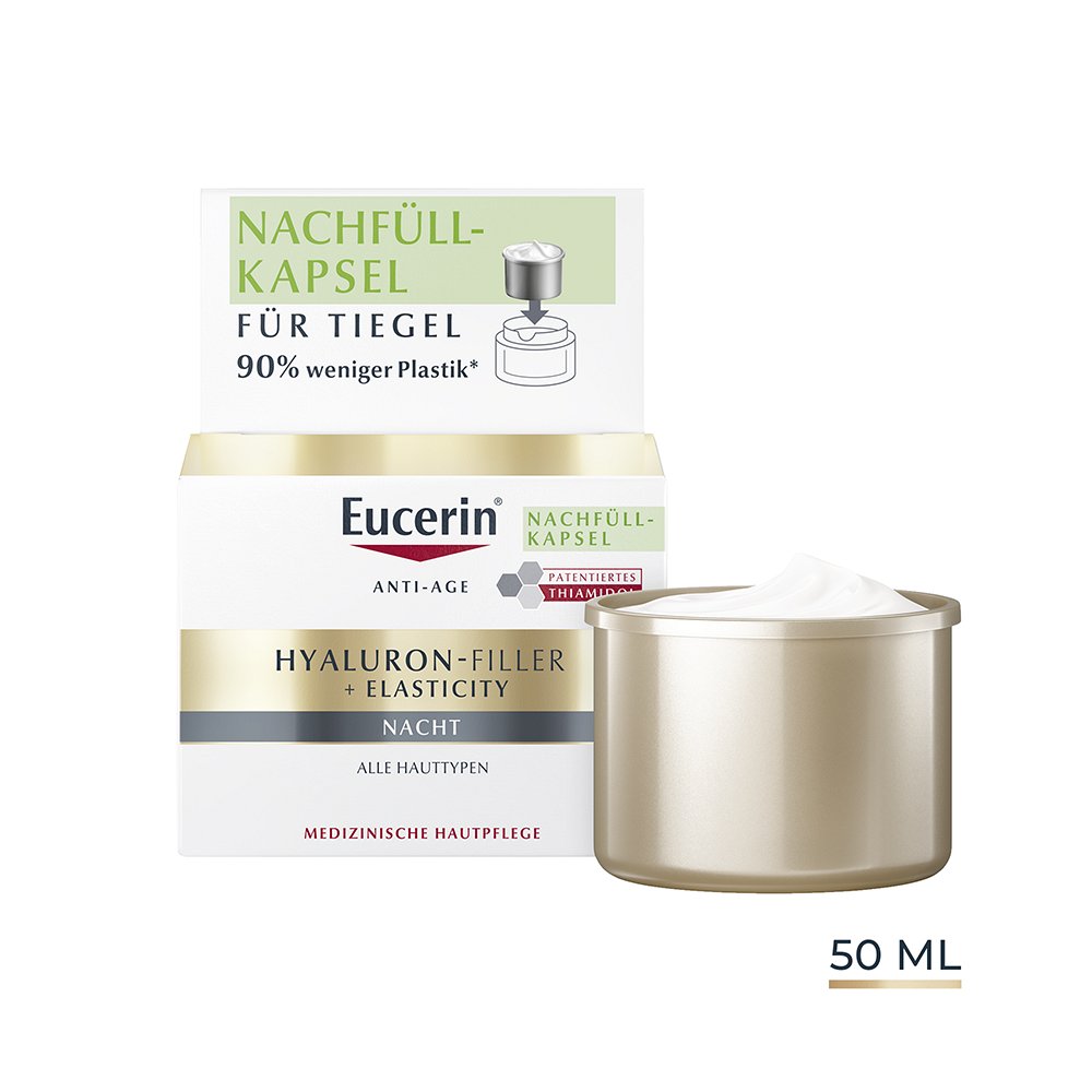 EUCERIN Anti-Age Hyaluron-Filler+Elast.Nacht Ref. - 50ml