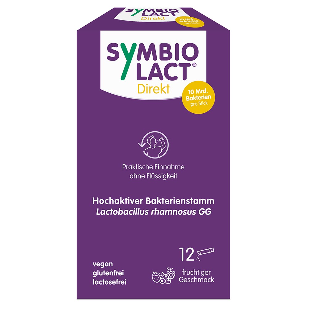 SYMBIOLACT Direkt Pulver Sticks - 12X2g