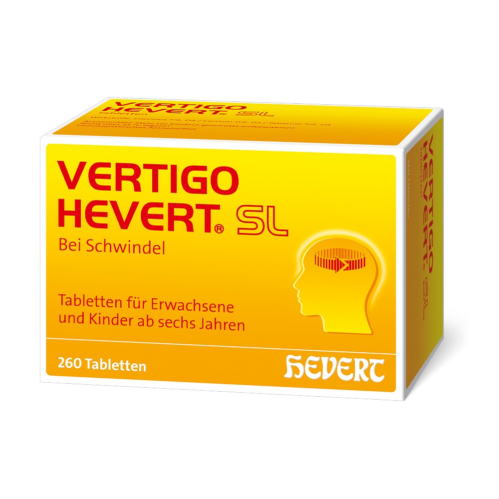 VERTIGO HEVERT SL Tabletten - 260Stk - Hevert