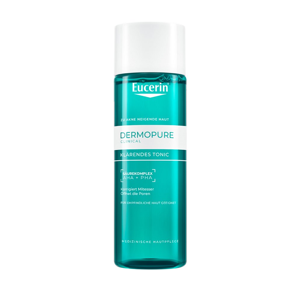 EUCERIN DermoPure Clinical klärendes Tonic - 200ml - Zu Akne neigender Haut